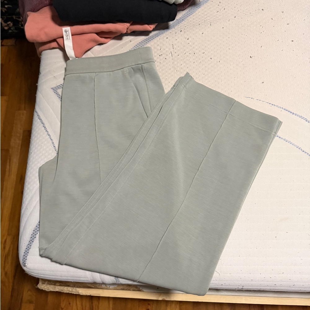 lululemon athletica Light Gray Straight Leg Pants